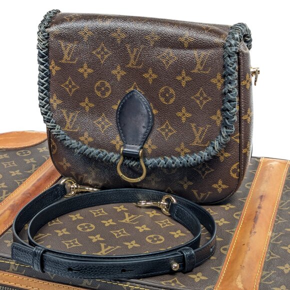 LOUIS VUITTON Saint Cloud GM  Monogram Canvas Custom Braided Vintage Shoulder - Picture 15 of 15